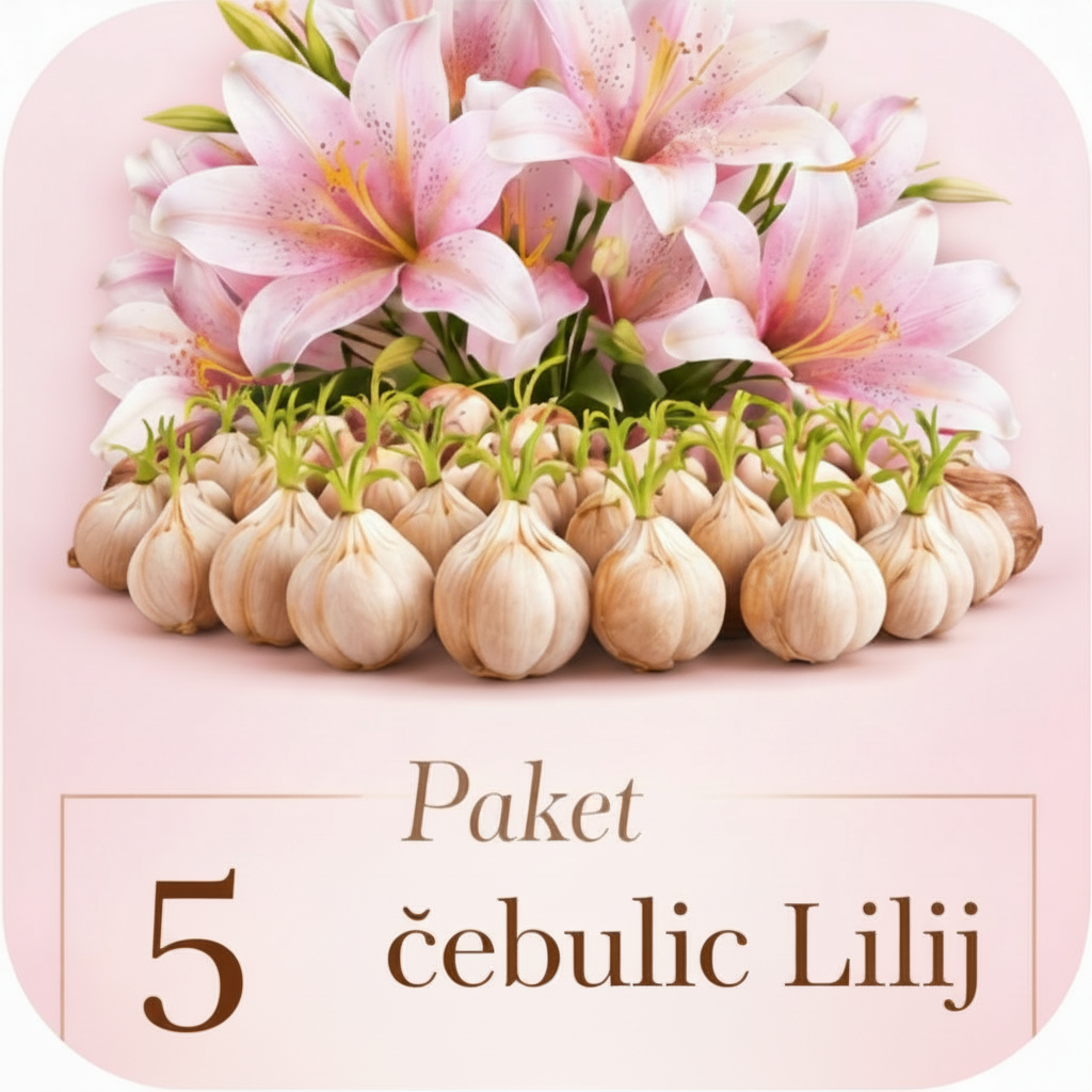 Paket 5 čebulic Lilij